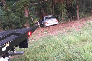 vehicle winch out